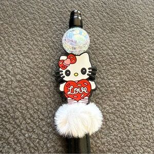 Beaded Hello Kitty Love Pen.
